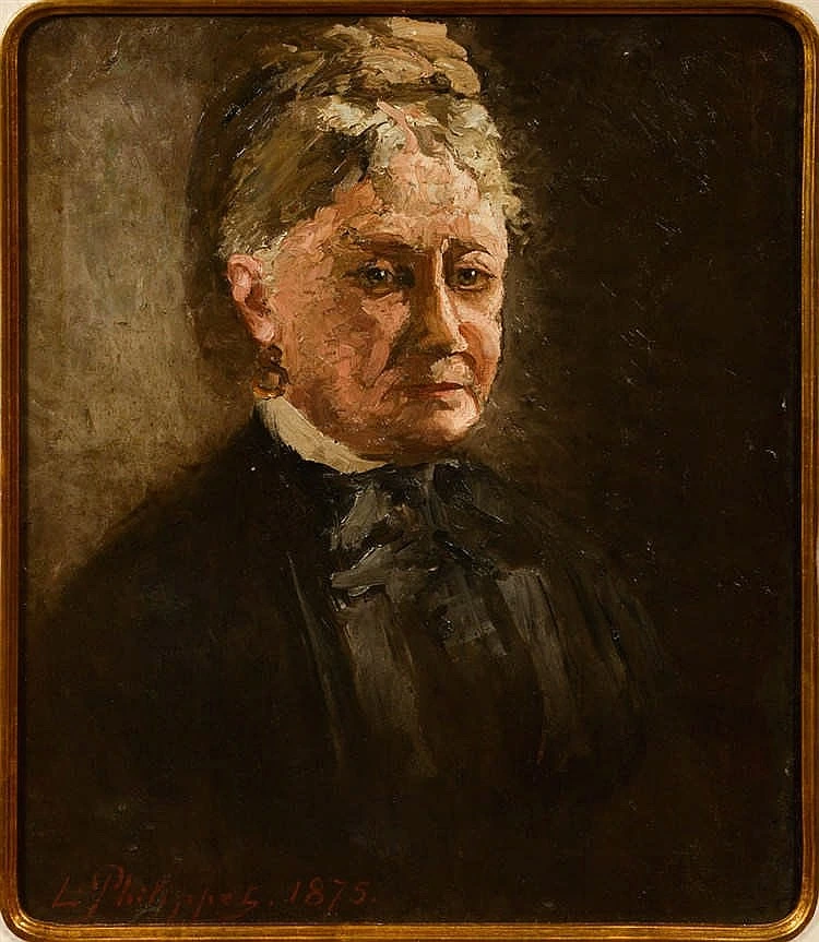 Ritratto di signora Orban - Francotte